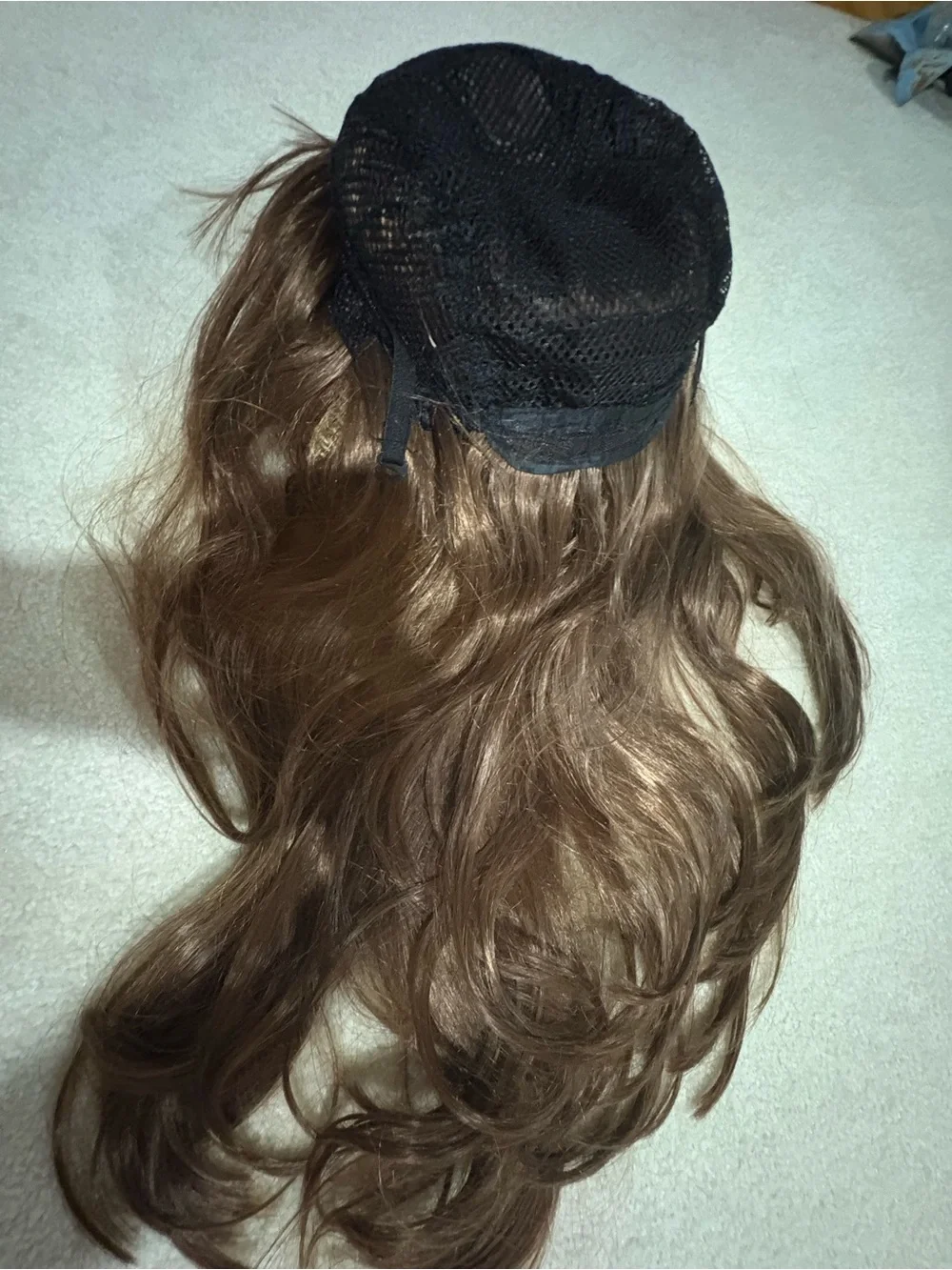 Chestnut Brown Clip-In Fringe Hairpiece for Women - Unbranded